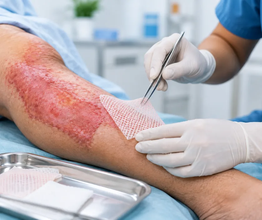Early Excision and Grafting, Elegance Clinic Surat