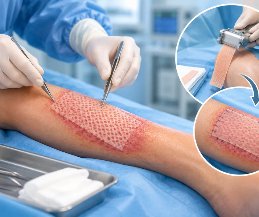 Skin Grafting for Burns, Elegance Clinic Surat