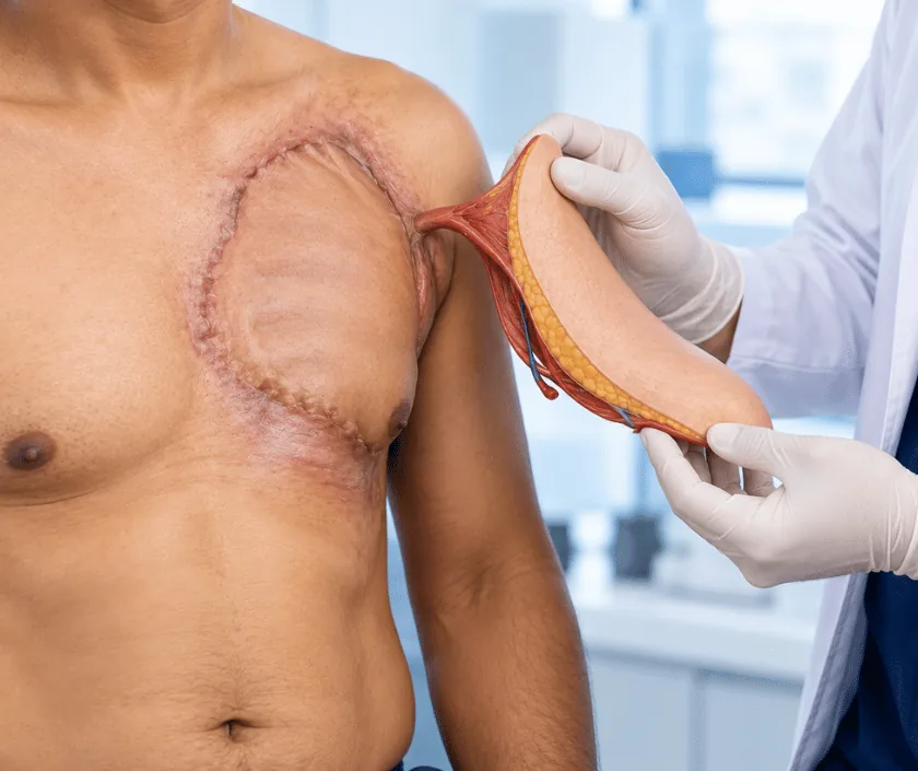 Chest, Abdomen & Perineum (Trunk Reconstruction), Elegance Clinic Surat