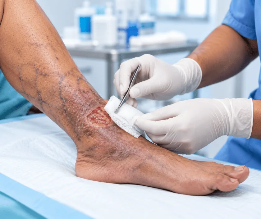 Venous Ulcer Treatment, Elegance Clinic Surat