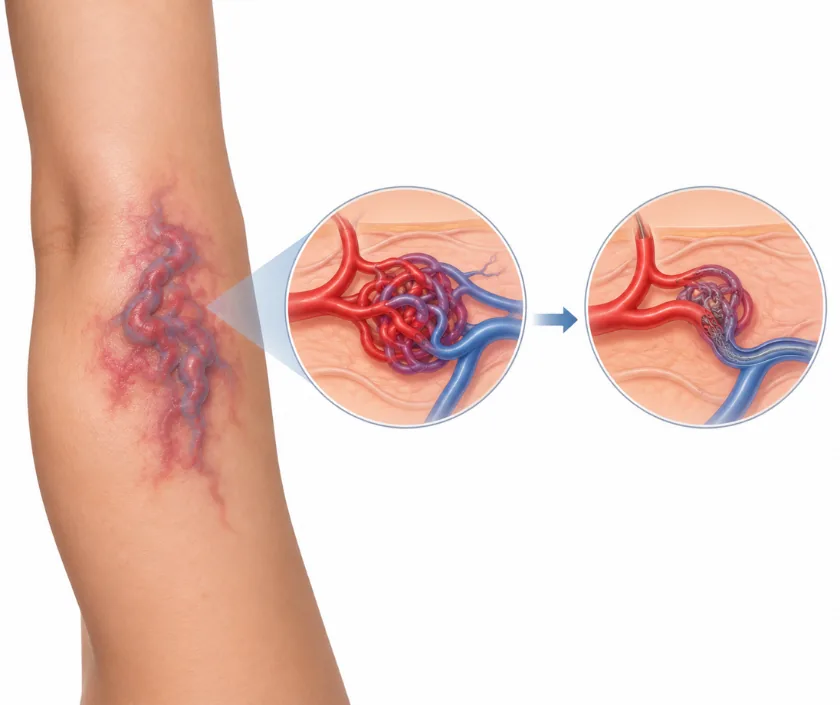Vascular Lesions, Elegance Clinic Surat