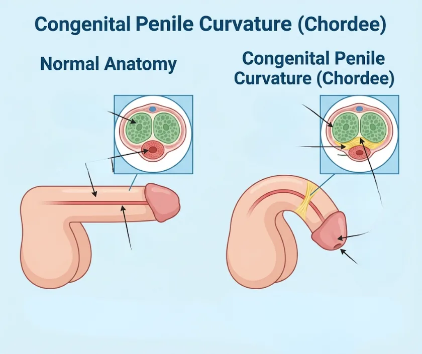 Congenital Penile Curvature, Elegance Clinic Surat