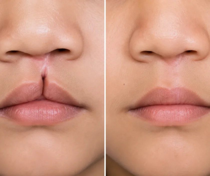 Secondary Cleft Lip Revision, Elegance Clinic Surat