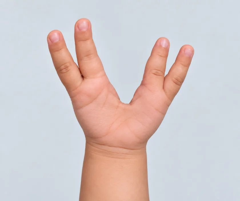 Split Hand and Cleft Hand, Elegance Clinic Surat