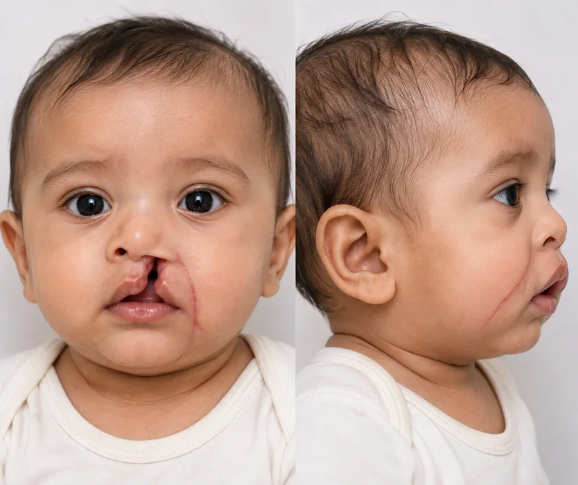 Tessier Facial Clefts, Elegance Clinic Surat