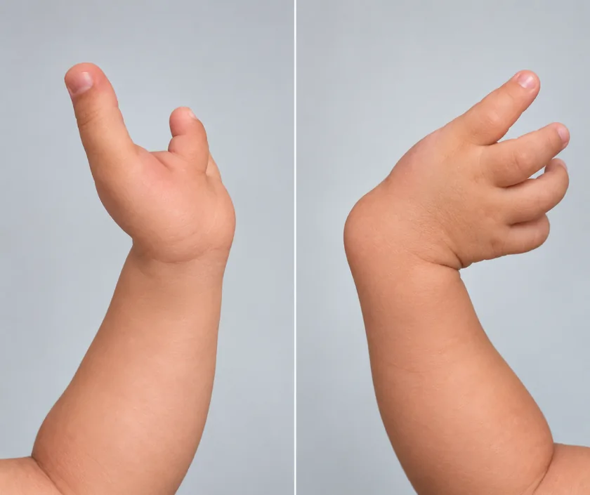 Ulnar Club Hand, Elegance Clinic Surat