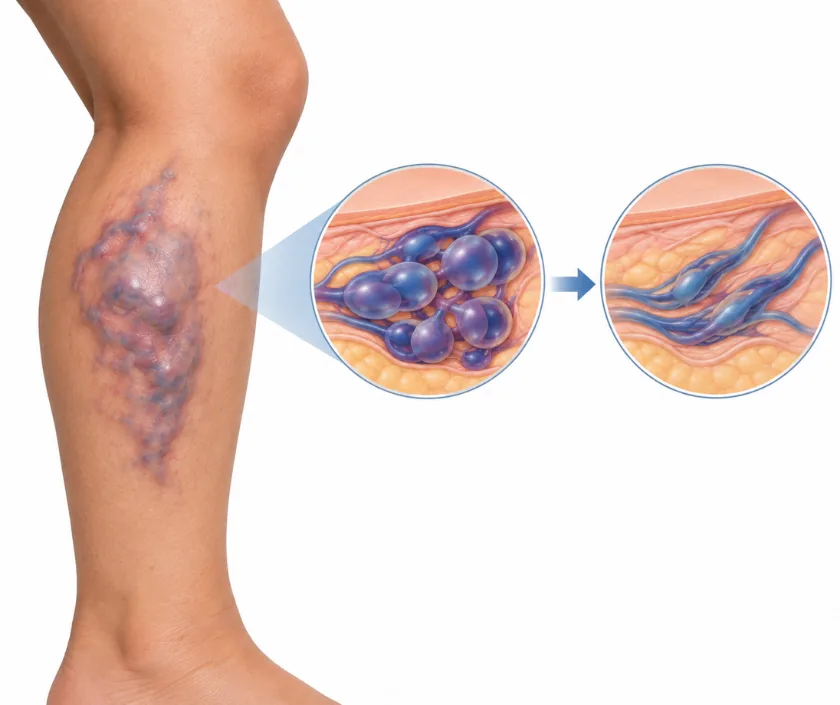 Venous Malformation Treatment, Elegance Clinic Surat