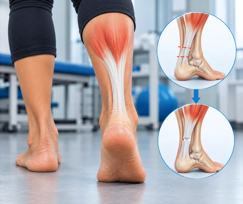 Achilles Tendon Lengthening, Elegance Clinic Surat