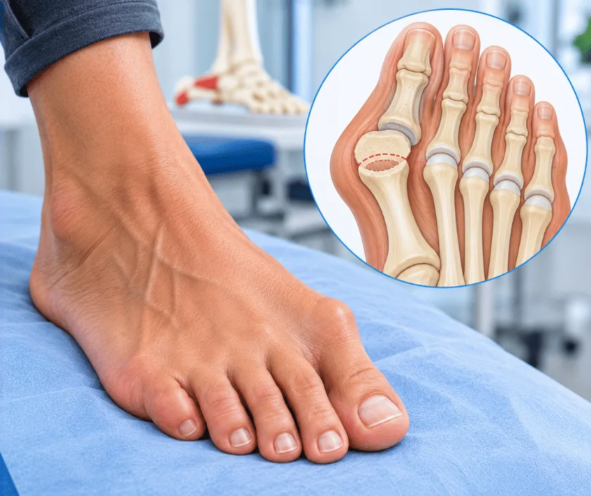 Metatarsal Head Resection, Elegance Clinic Surat