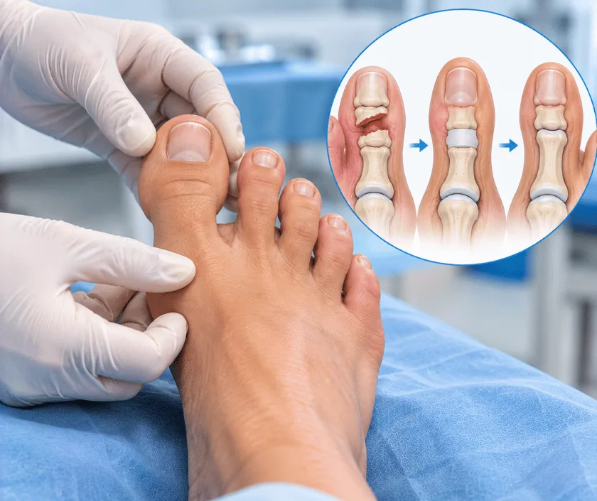 Toe Reconstruction, Elegance Clinic Surat