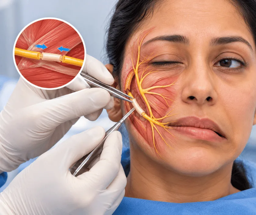 Bell's Palsy Surgical Options, Elegance Clinic Surat
