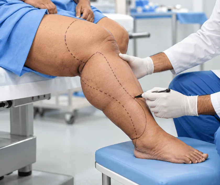 Limb Contouring after Debulking, Elegance Clinic Surat