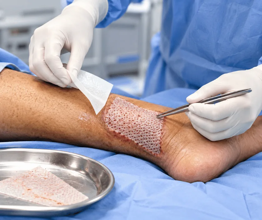 Selective Excision and Skin Grafting, Elegance Clinic Surat
