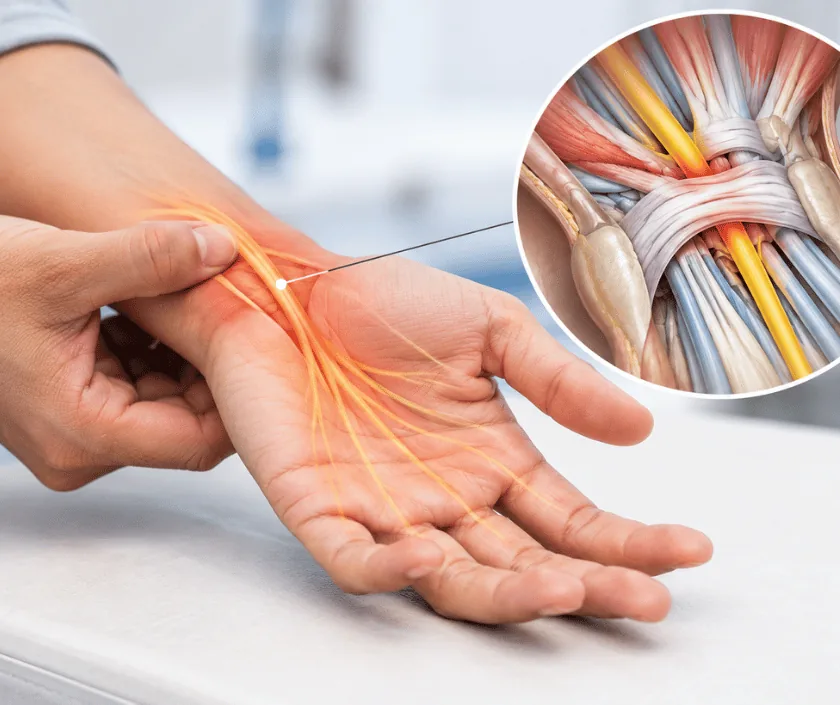 Median Nerve Injury, Elegance Clinic Surat