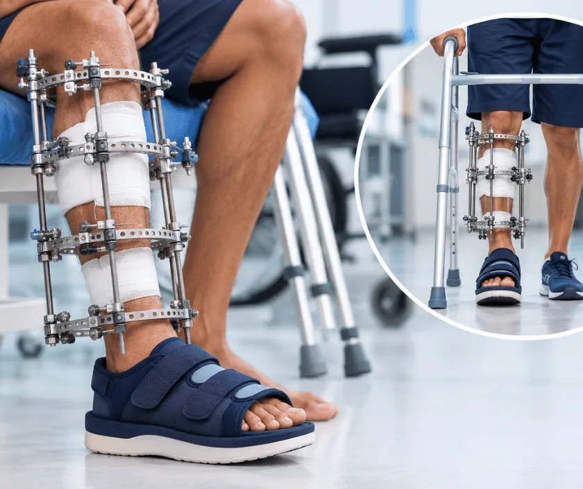 Post Traumatic Limb Salvage, Elegance Clinic Surat