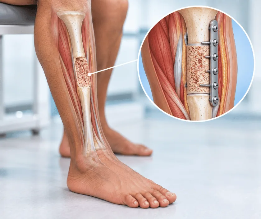 Tibial Defect Reconstruction, Elegance Clinic Surat