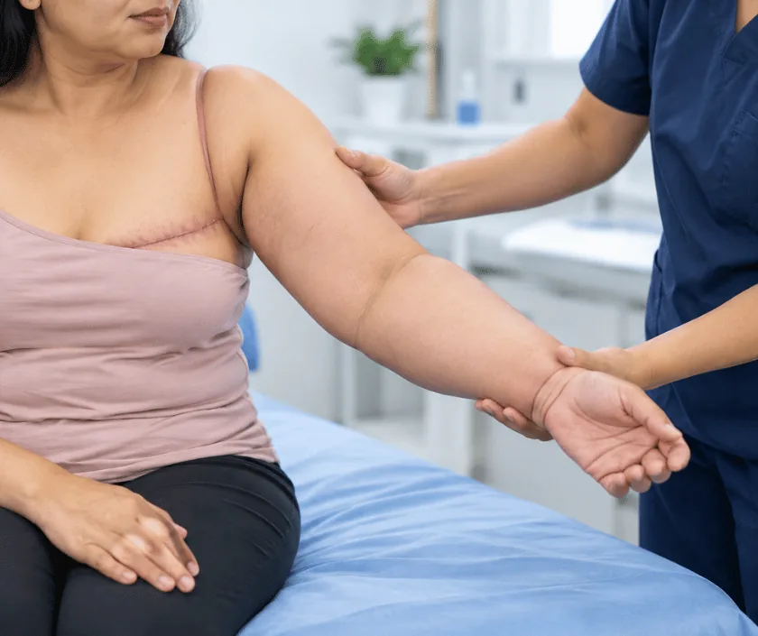 Post Mastectomy Lymphedema, Elegance Clinic Surat