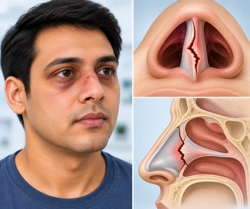 Septal Fracture, Elegance Clinic Surat