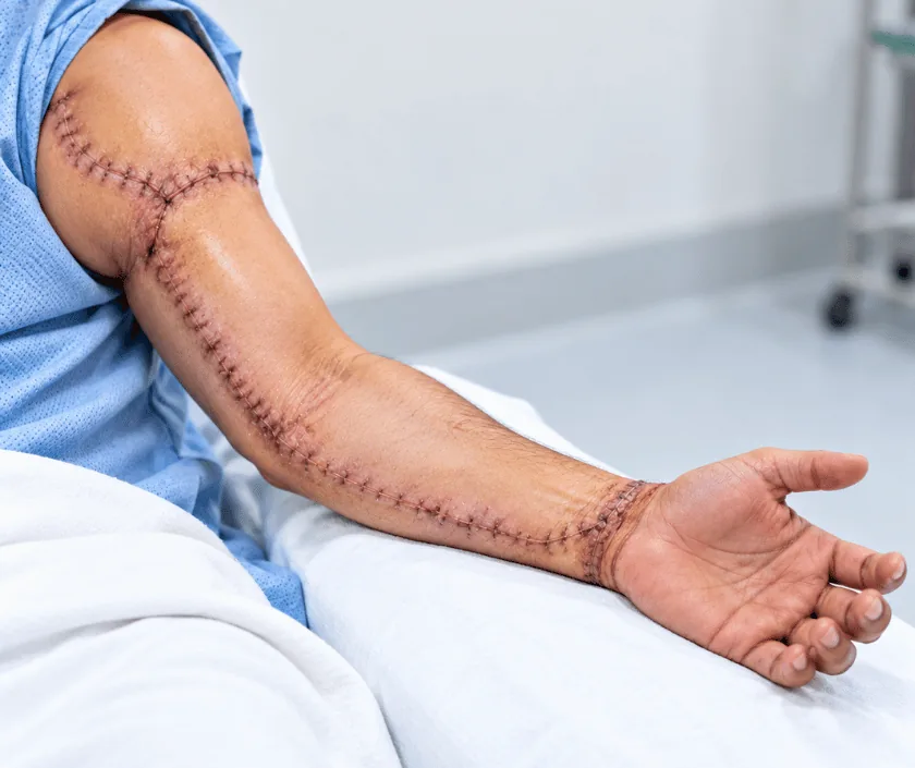 Arm Replantation, Elegance Clinic Surat