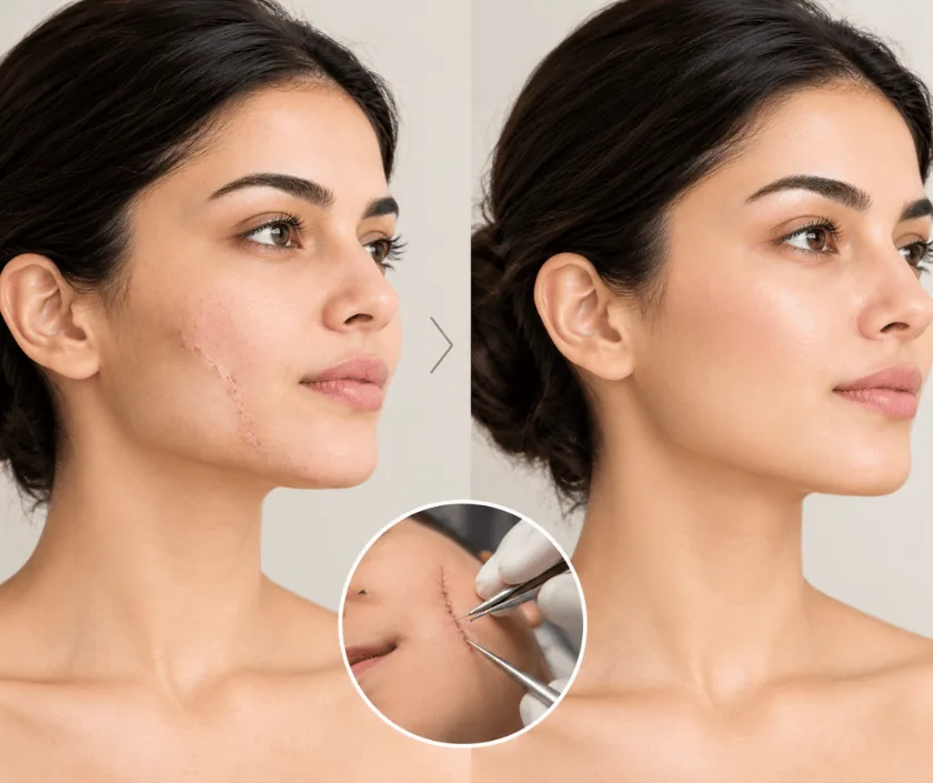 Cosmetic Refinement after Reconstruction, Elegance Clinic Surat