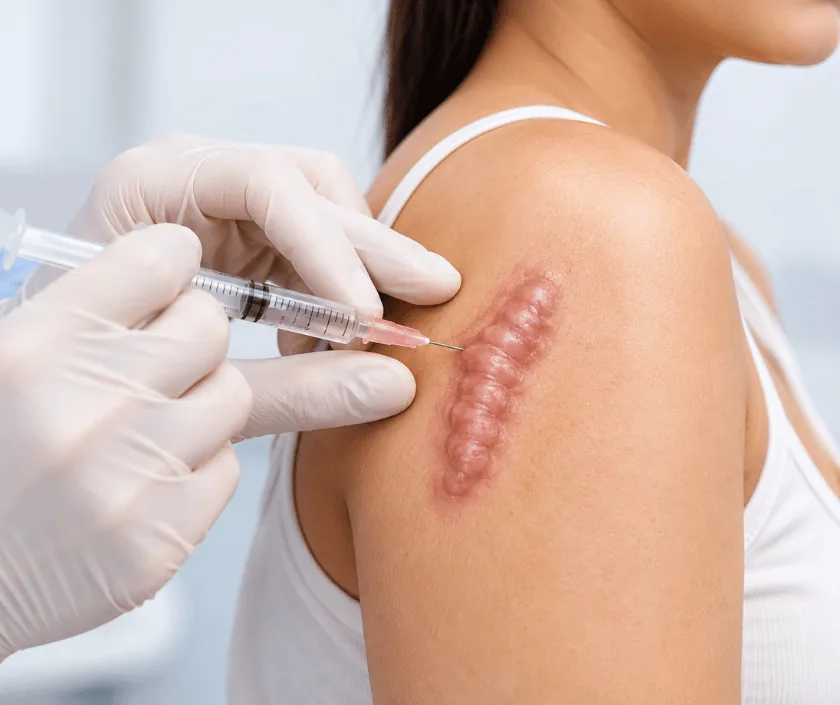 Hypertrophic Scar Treatment, Elegance Clinic Surat