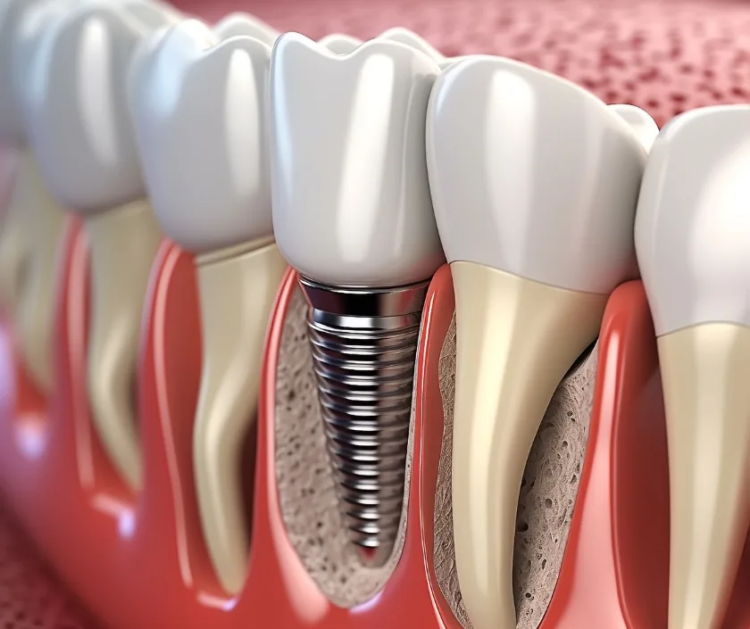 Implant Exposure Coverage, Elegance Clinic Surat