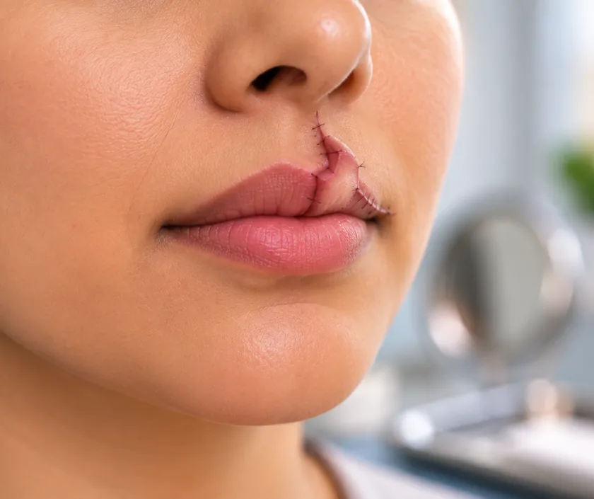 Lip Reconstruction, Elegance Clinic Surat