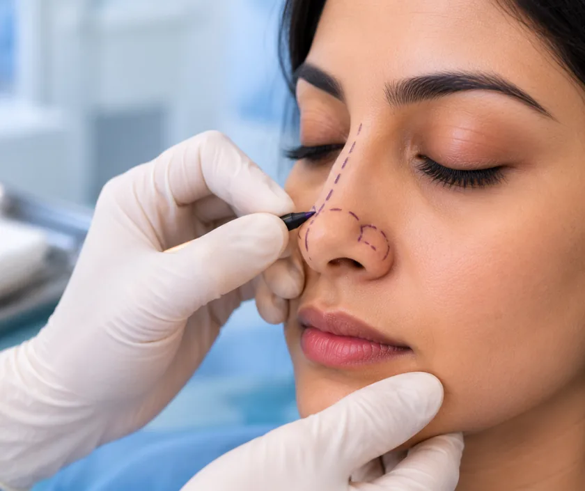 Nasal Reconstruction, Elegance Clinic Surat